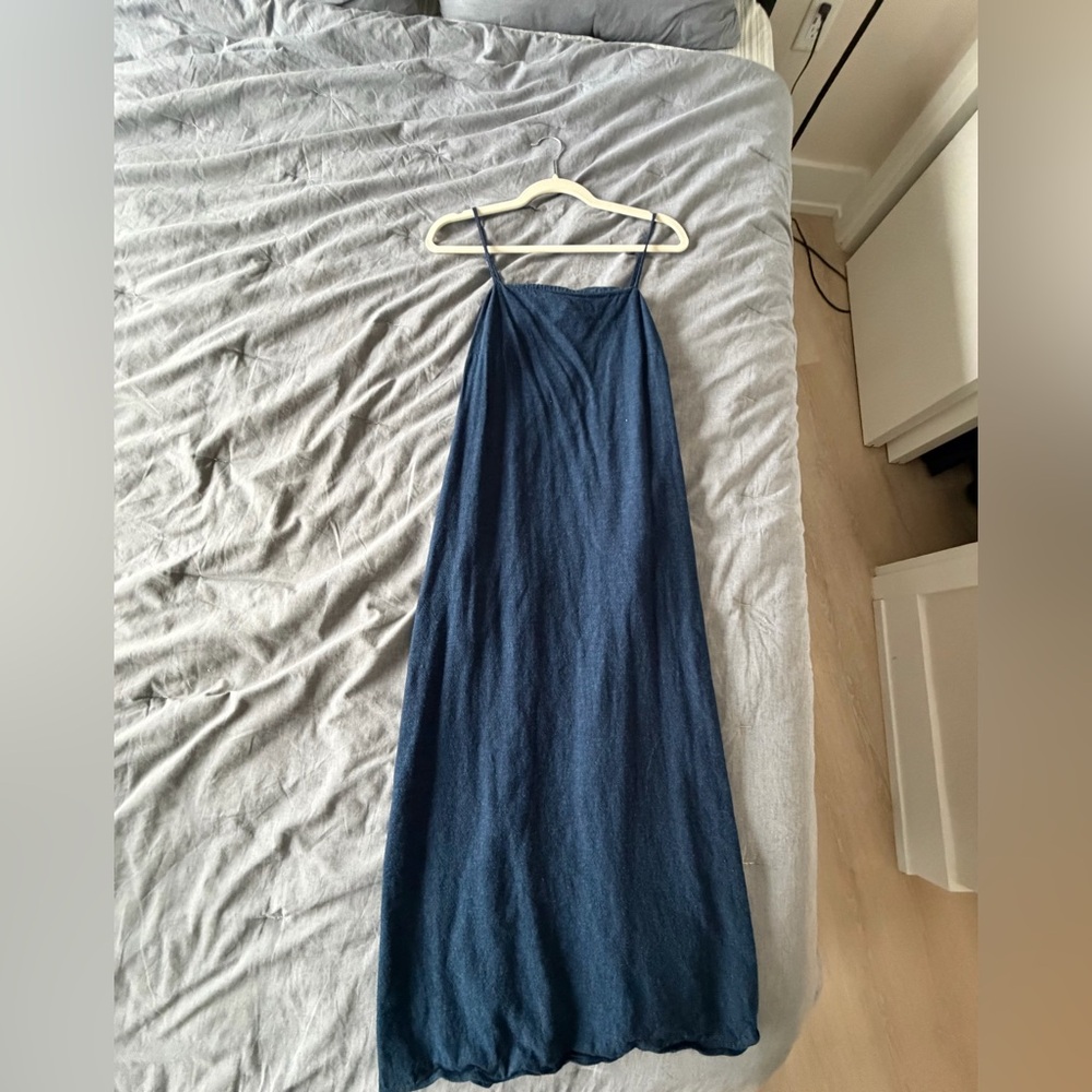 Banana Republic Linen Blend Midi Dress